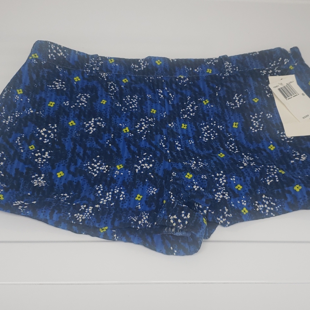 French Connection Floral Shorts NWT 8